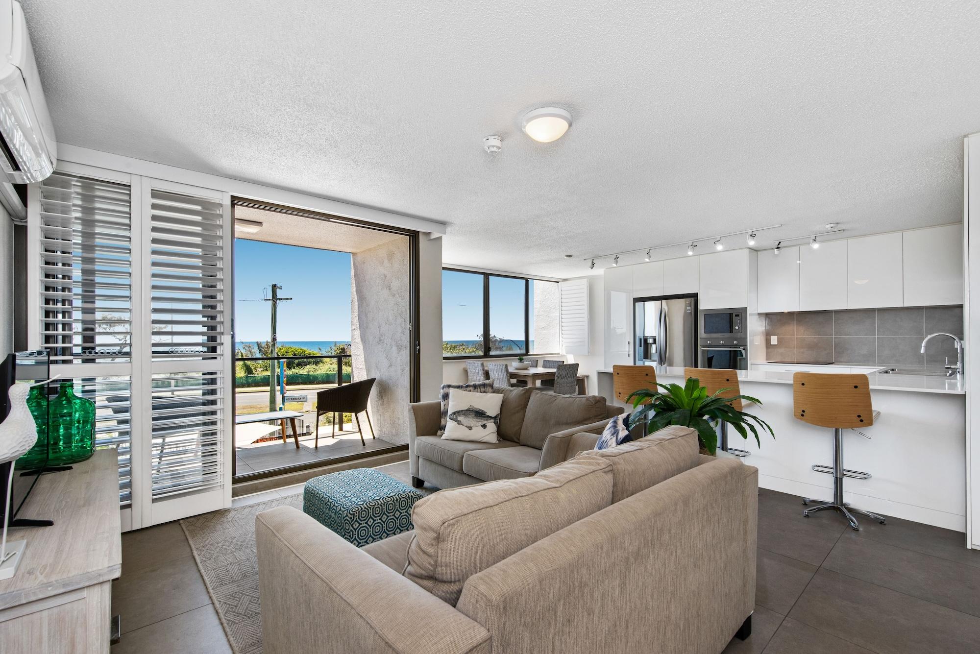 Mylos Holiday Apartments Alexandra Headland Exterior foto